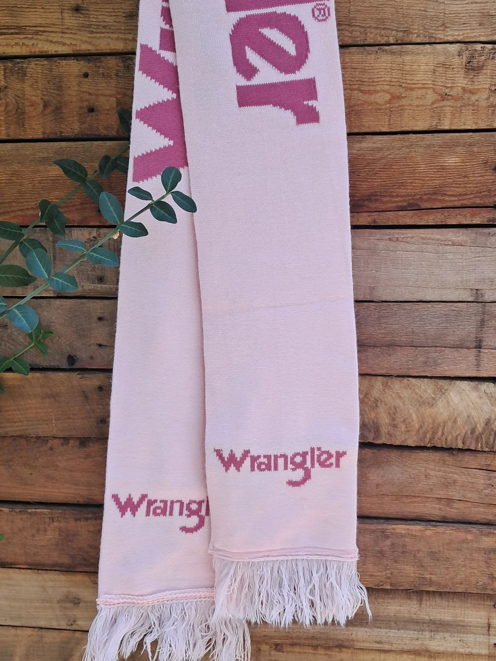 Wrangler Pink Scarf